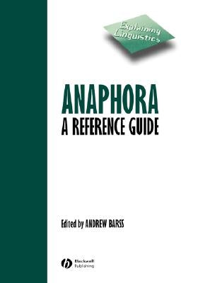 Anaphora by Barss, Andrew