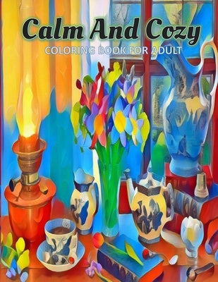 Calm And Cozy: A Creative And Unique Coloring Book For Adults Featuring Relaxing 25 Christmas And Winter Scenes - Perfect Gift Ideas for Girls And Wom by Publications, Smehedi Design
