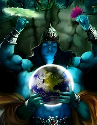 Vishnu: Manifestation for Balance and Harmony by Leela, Lakshmi