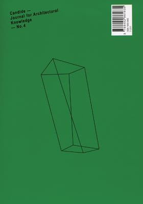 Candide 4: Journal for Architectural Knowledge by Sowa, Axel
