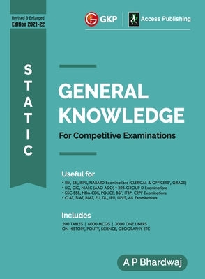 Static General Knowledge by Bhardwaj, A. P.