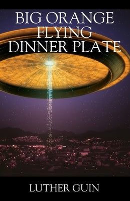Big Orange Flying Dinner Plate by Guin, Luther
