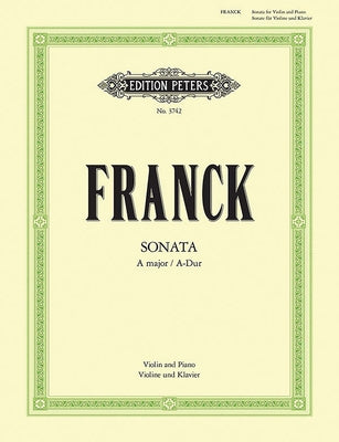 Violin Sonata in a by Franck, César