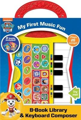 Nickelodeon Paw Patrol: My First Music Fun 8-Book Library and Keyboard Composer Sound Book Set [With Battery] by Pi Kids