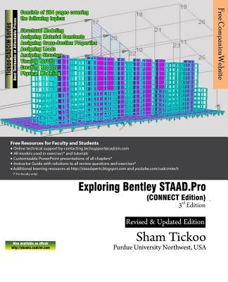 Exploring Bentley STAAD.Pro CONNECT Edition by Technologies, Cadcim
