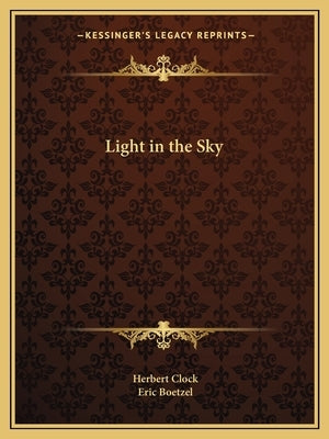 Light in the Sky by Clock, Herbert