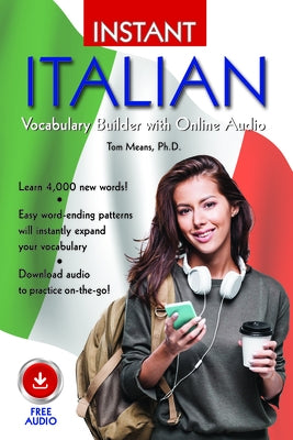 Instant Italian Vocabulary Builder with Online Audio by Means, Tom