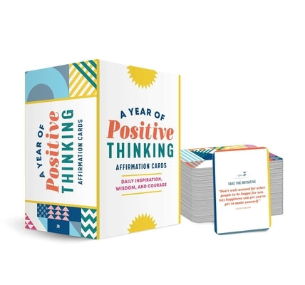 A Year of Positive Thinking Affirmation Cards: Daily Inspiration, Wisdom, and Courage by Rockridge Press