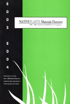 Native Plants Materials Directory by University of Idaho Press