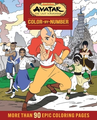 Avatar the Last Airbender Color-By-Number by Editors of Thunder Bay Press
