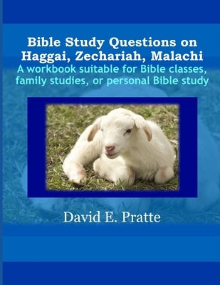 Bible Study Questions on Haggai, Zechariah, Malachi: A workbook suitable for Bible classes, family studies, or personal Bible study by Pratte, David E.