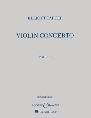 Violin Concerto by Carter, Elliott