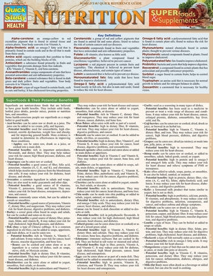 Nutrition - Superfoods & Supplements by Henry, Julie