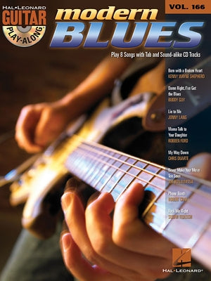 Modern Blues: Guitar Play-Along Volume 166 by Hal Leonard Corp