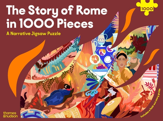 The Story of Rome in 1000 Pieces: A Narrative Jigsaw Puzzle by Dunn, Daisy