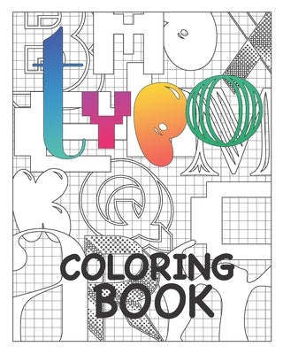 TYPO Coloring Book by Homme, Tony