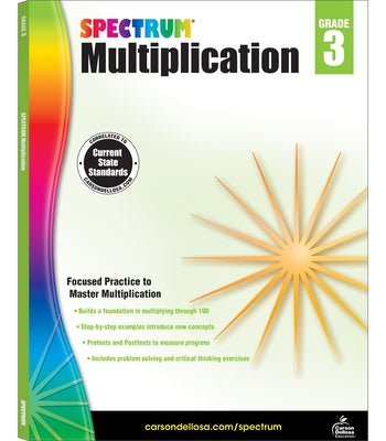 Spectrum Multiplication, Grade 3 by Spectrum