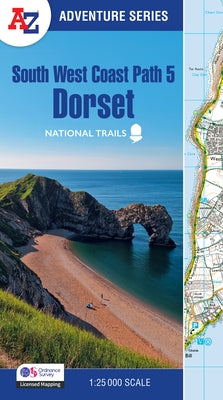 South West Coast Path - Dorset: With Ordnance Survey Mapping by Geographers' A-Z Map Co Ltd