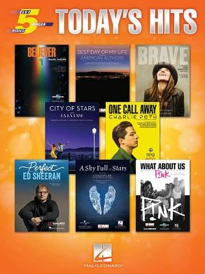 Today's Hits for Five-Finger Piano by Hal Leonard Corp