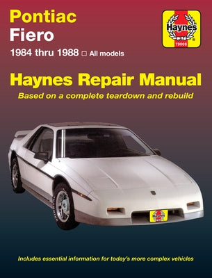 Pontiac Fiero 1984-88 by Haynes, J. H.