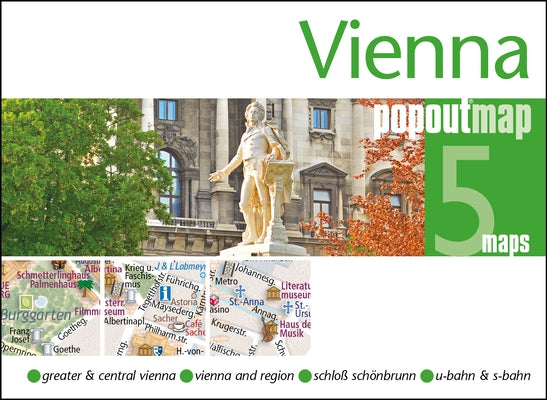 Vienna Popout Map by Map, Popout