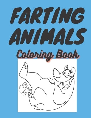 Farting Animals: Coloring Book by Turner, Mick