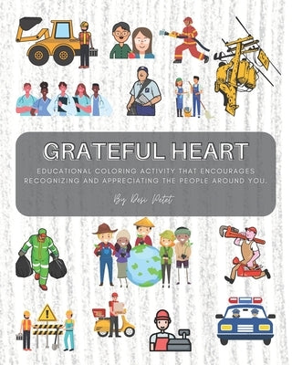 Grateful Heart Coloring Book by Petet, Desi