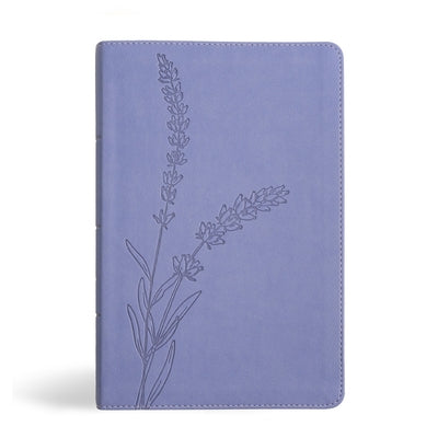 KJV Personal Size Giant Print Bible, Lavender Leathertouch by Holman Bible Publishers