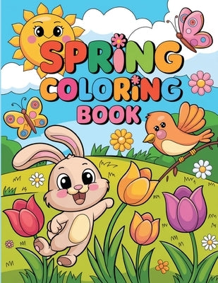 Spring Coloring Book for Adults: Relaxation Coloring Book for Women, Spring Illustration Coloring Book by Bidden, Laura