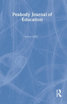 A Nation at Risk: A 20-year Reappraisal. A Special Issue of the peabody Journal of Education by Wong, Kenneth K.