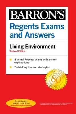 Regents Exams and Answers: Living Environment Revised Edition by Hunter, Gregory Scott