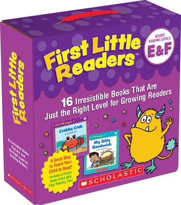 First Little Readers: Guided Reading Levels E & F (Parent Pack): 16 Irresistible Books That Are Just the Right Level for Growing Readers by Charlesworth, Liza