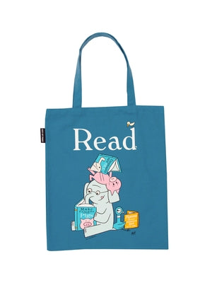 Elephant & Piggie Read Tote Bag by Out of Print