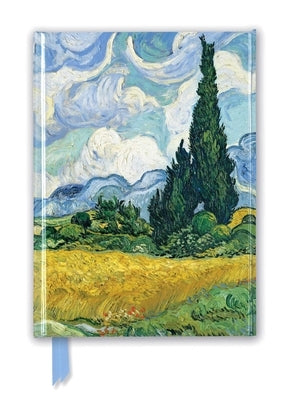 Van Gogh: Wheat Field with Cypresses (Foiled Journal) by Flame Tree Studio