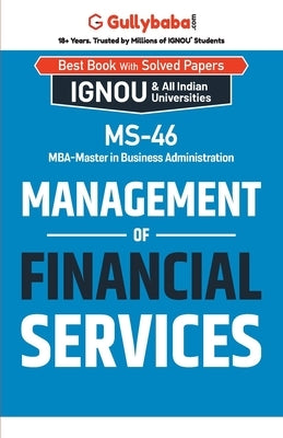 MS-46 Management of Financial Services by Jain, Kanu