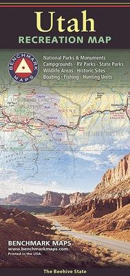 Utah Recreation Map by Benchmark