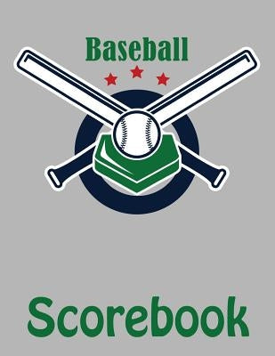 Baseball Scorebook: 100 Scorecards For Baseball by Faria, Francis