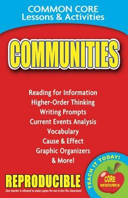 Communities: Common Core Lessons & Activities by Marsh, Carole