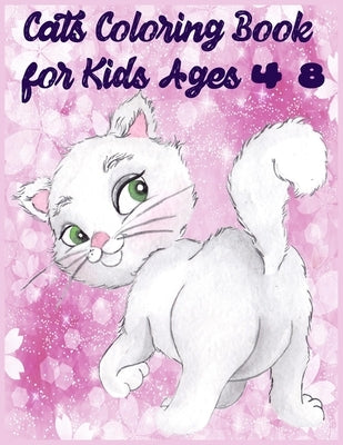 Cats Coloring Book for Kids Ages 4-8: A children's coloring book and activity pages. For home or travel, it contains ... maze and puzzles and more. by Books, Sami