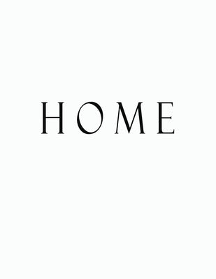 Home: Black and White Decorative Book to Stack Together on Coffee Tables, Bookshelves and Interior Design - Add Bookish Char by Decor, Bookish Charm
