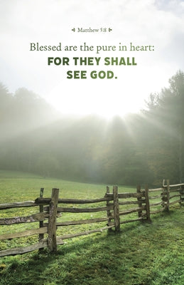 General Worship Bulletin: They Shall (Package of 100): Matthew 5:8 (Kjv) by Broadman Church Supplies Staff