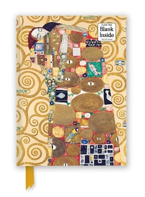 Gustav Klimt: Fulfilment (Foiled Blank Journal) by Flame Tree Studio