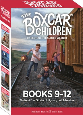 The Boxcar Children Mysteries Boxed Set #9-12 by Warner, Gertrude Chandler