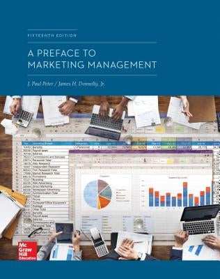 Loose Leaf for a Preface to Marketing Management by Peter, J. Paul