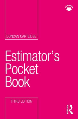 Estimator's Pocket Book by Cartlidge, Duncan