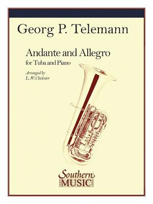 Andante and Allegro: Tuba by Telemann, Georg Philipp
