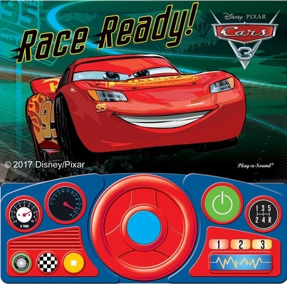 Disney Pixar Cars 3: Race Ready Steering Wheel Sound Book [With Battery] by Pi Kids