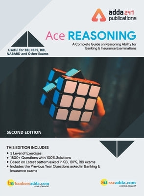Ace Reasoning Ability For Banking and Insurance (English Printed Edition) by Adda247