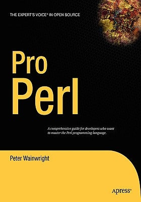 Pro Perl by Wainwright, Peter
