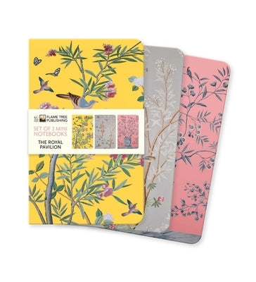 Royal Pavilion, Brighton Set of 3 Mini Notebooks by Flame Tree Studio